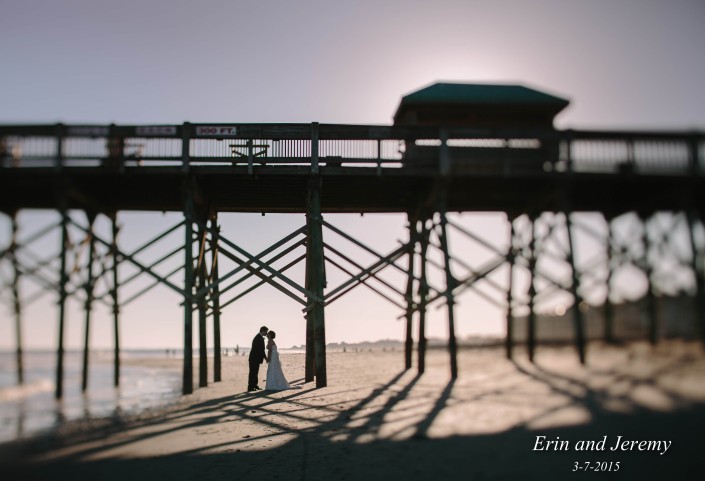 Folly Beach Pier Wedding