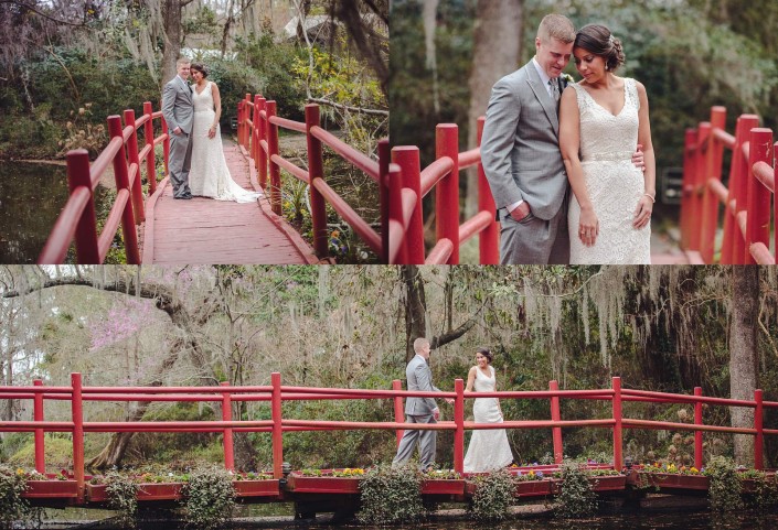 Magnolia Plantation Red Bridge