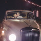 Classic cars and the bride and groom