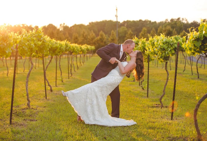 Vineyard Wedding Reception