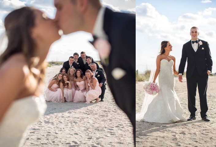 Beach Bridal Party