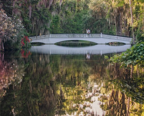 Charleston Wedding at Magnolia Plantation Veranda