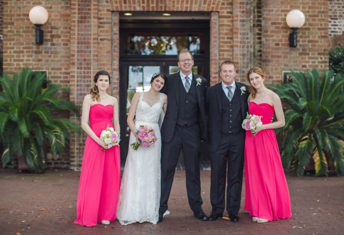 Bridal Party at Rice Mill