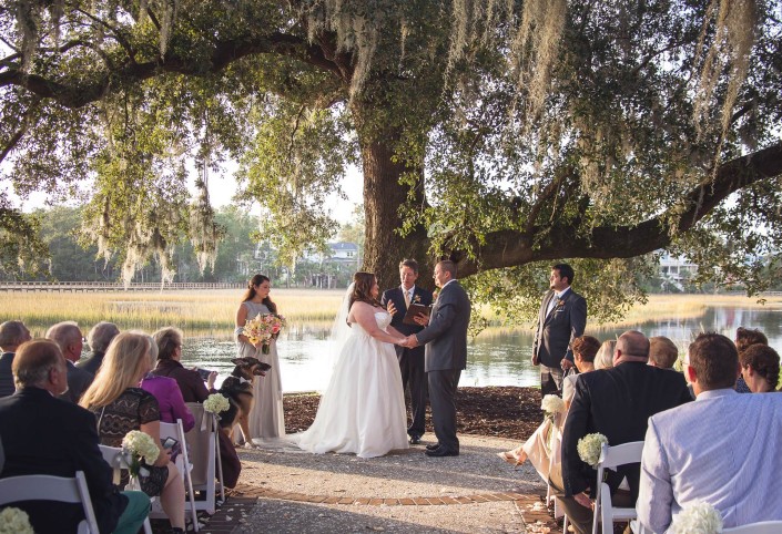 Riverside wedding Dunes West