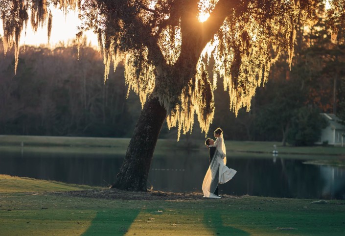 Pawleys Plantation Wedding By Lake