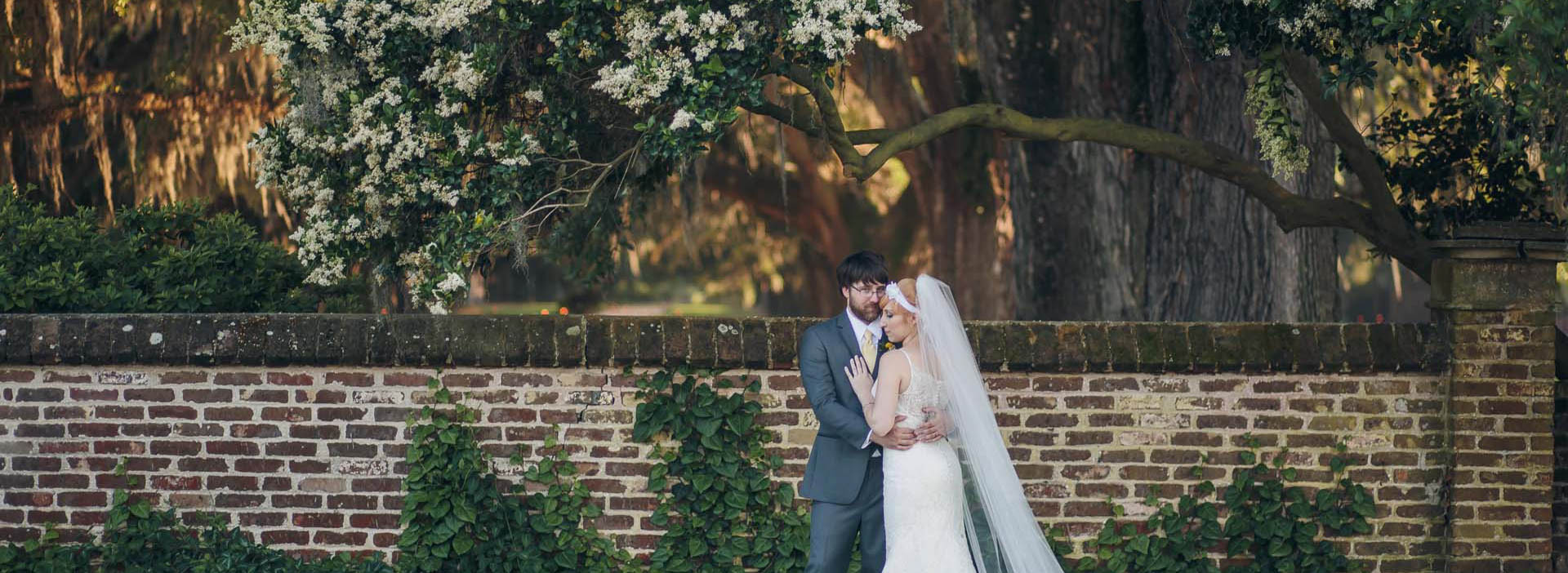 Boone Hall Plantation Ceremony at Gate