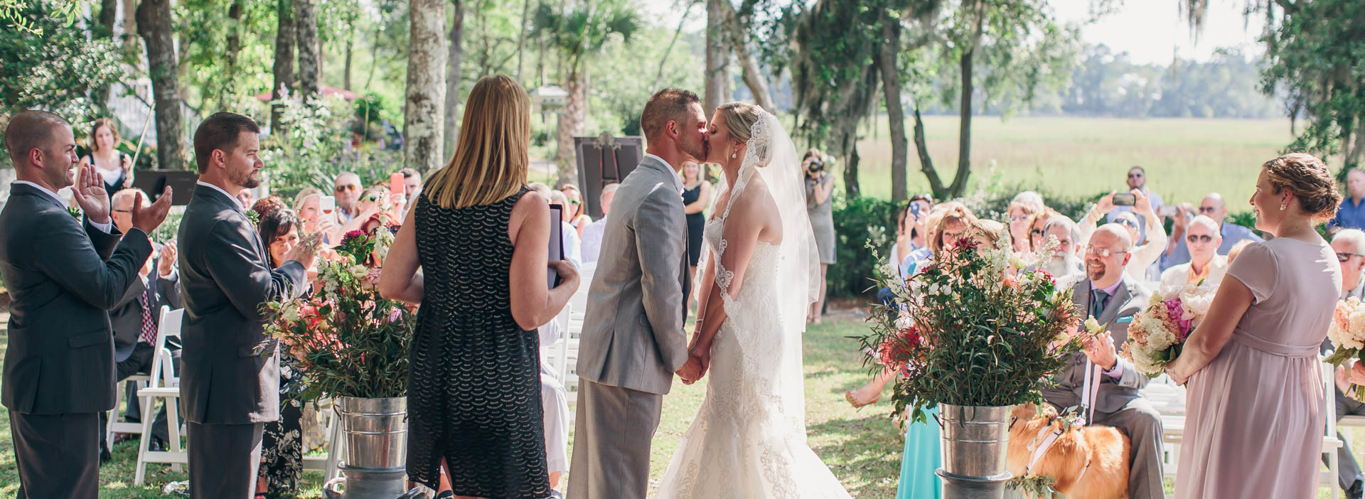 Ceremony at Creek Club at I'On