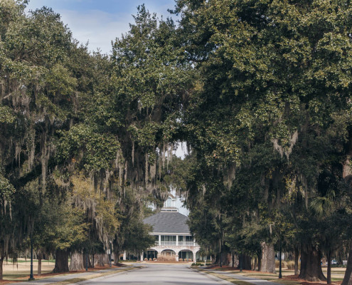 Front View of Dunes West Country Club