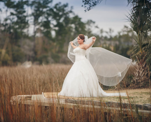 Veil Blowing in the Wind