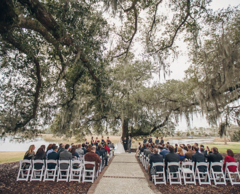 Married under the Oak Tree at Dunes West