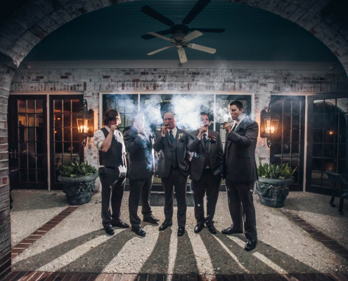 Groomsmen and Cigars