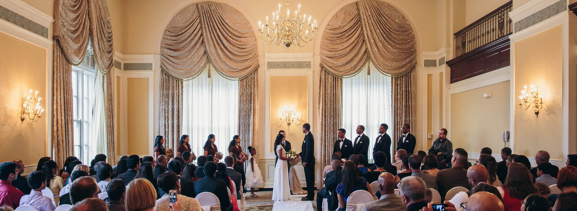 Francis Marion Hotel Ceremony Photography