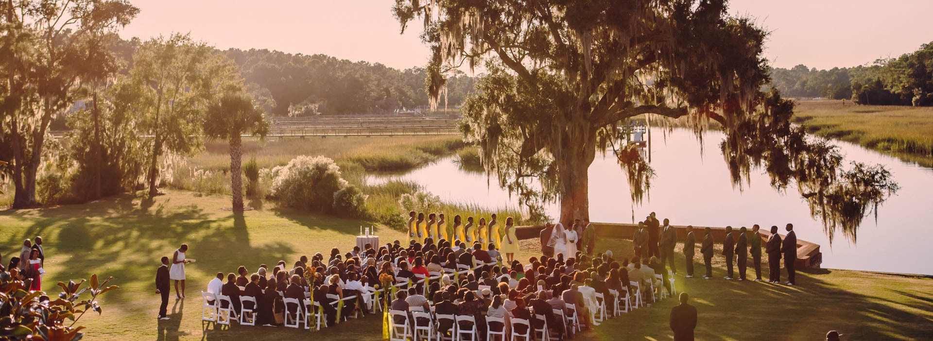 Wedding Ceremony at Dunes West