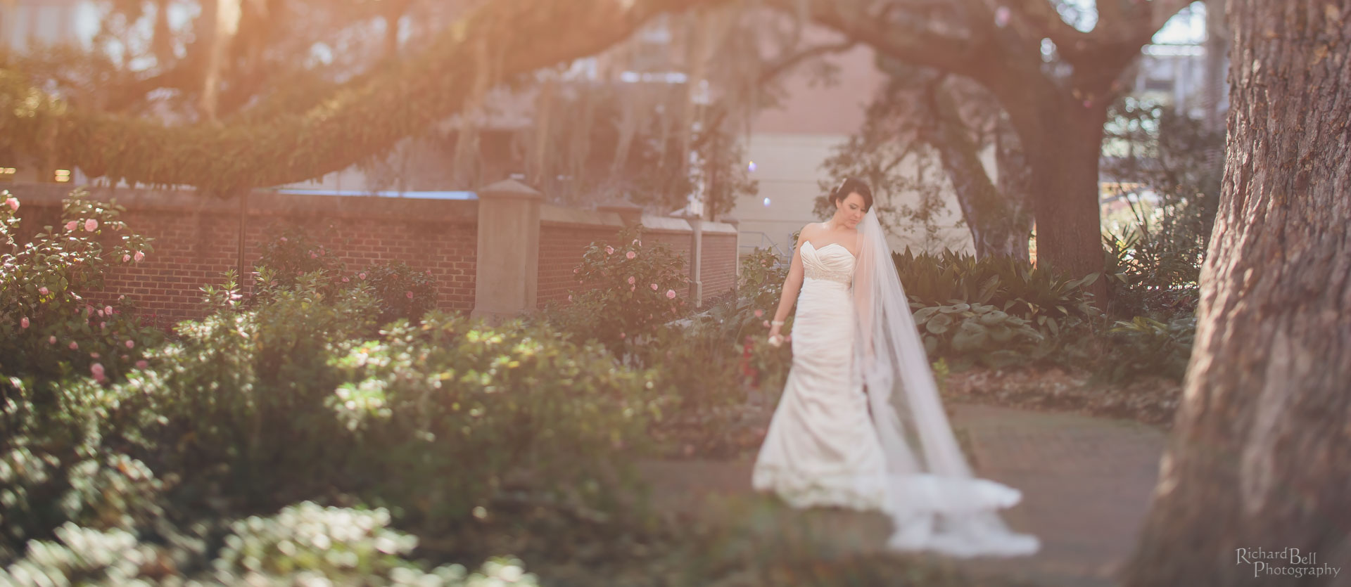 bridal portrait at St Lukes Chapel Andrea