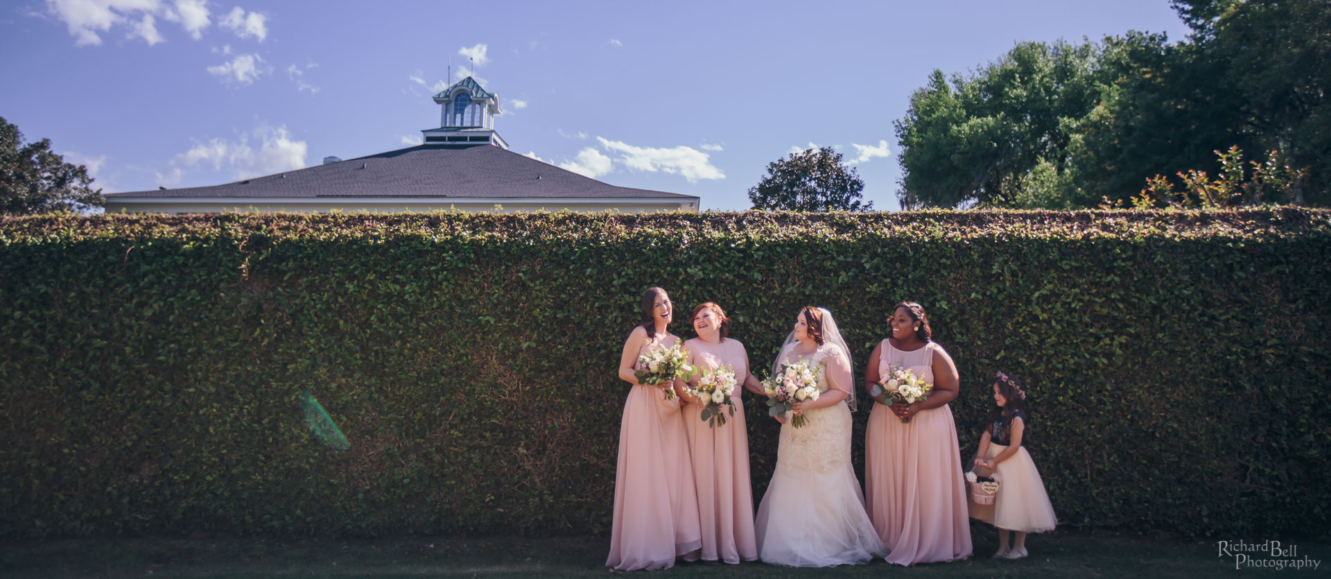 Bride and her girls