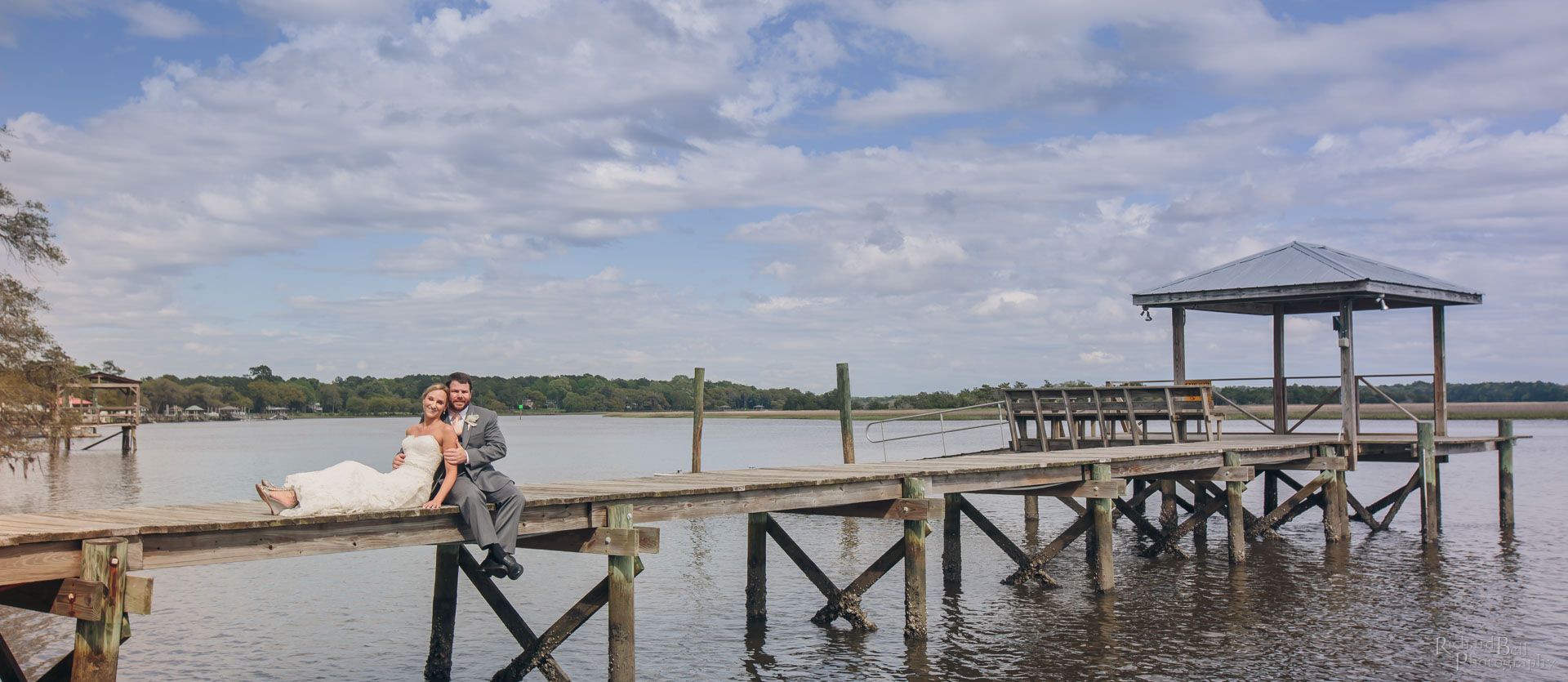 Leigh and Angelo on the dock