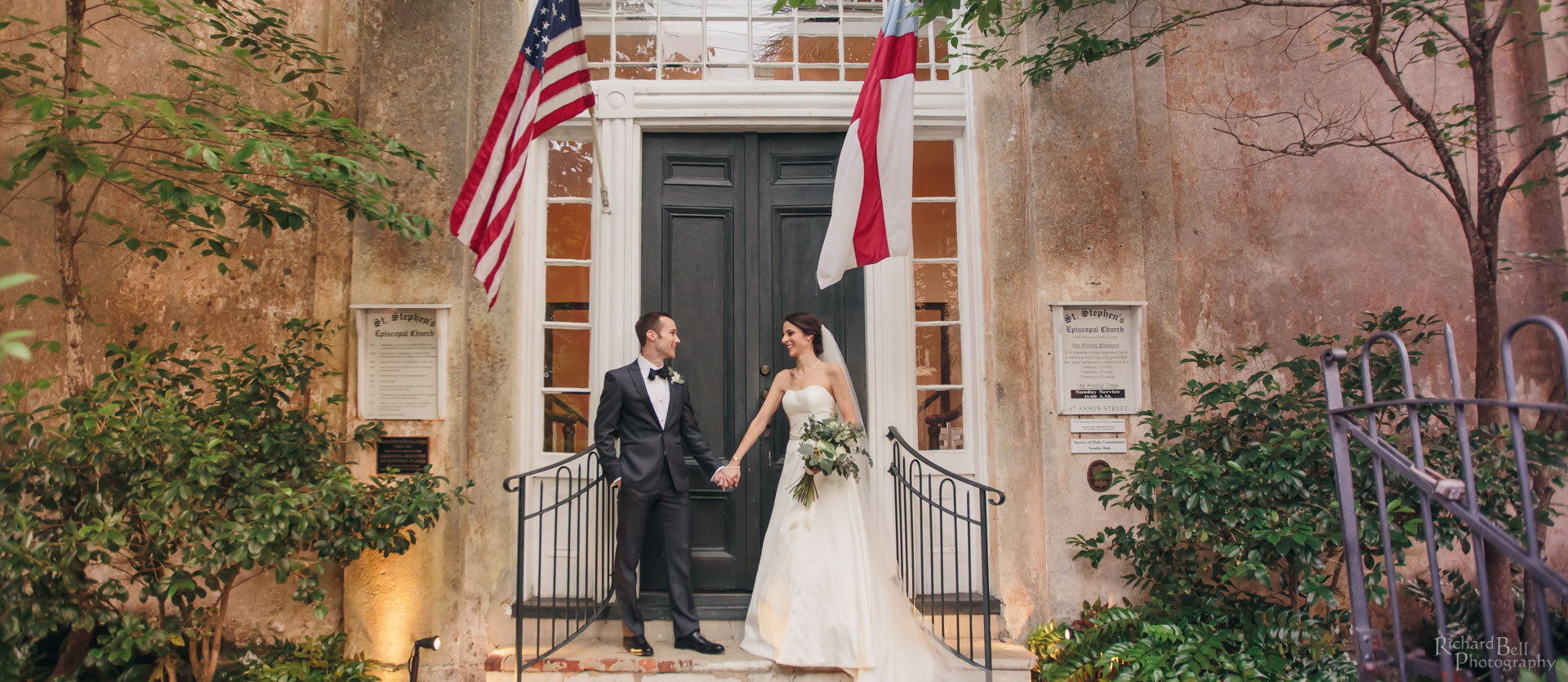 Bride and Groom Charleston