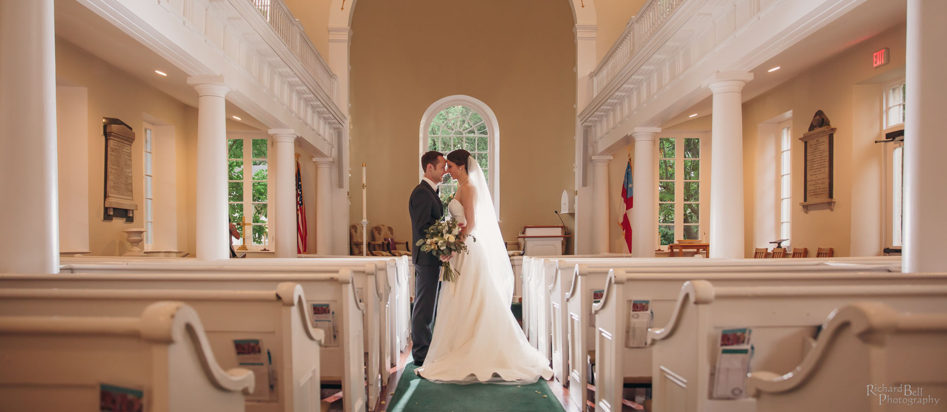 Bride and Groom in Church