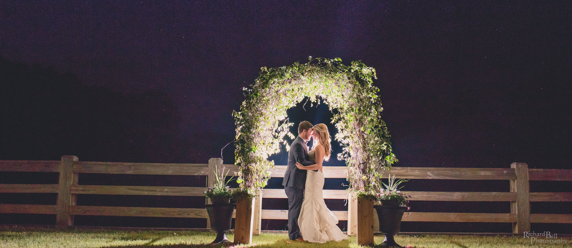 Night under the arch