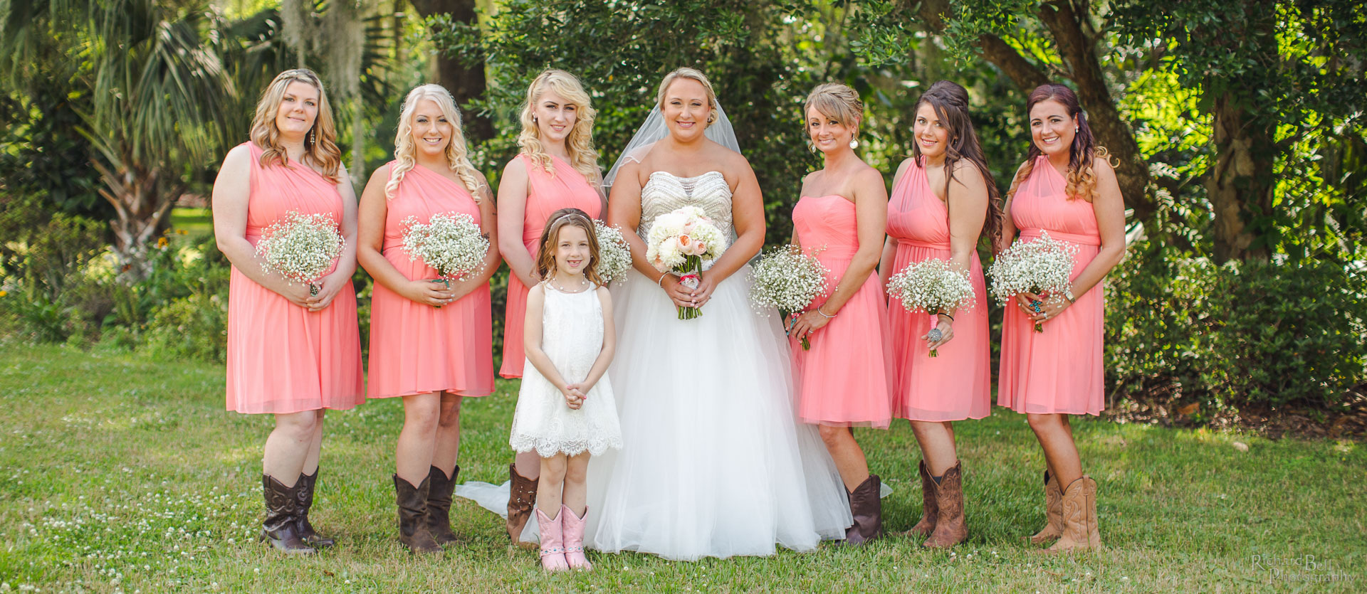 Brandy and her bridesmaids