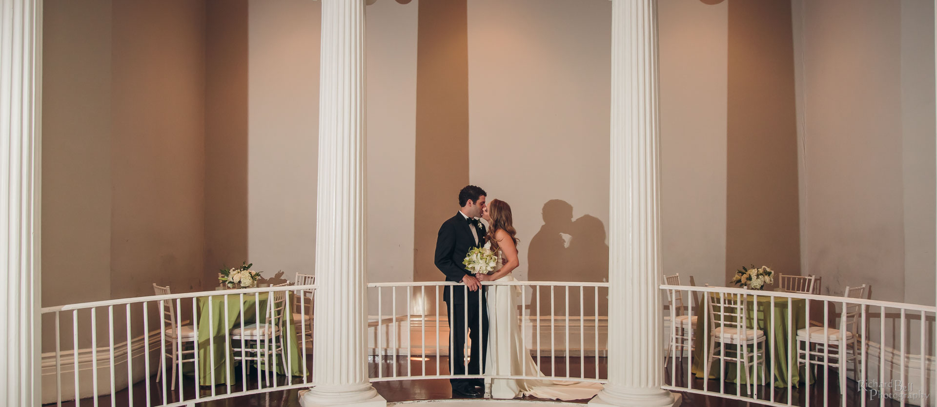 Bride and Groom in Hibernian Hall