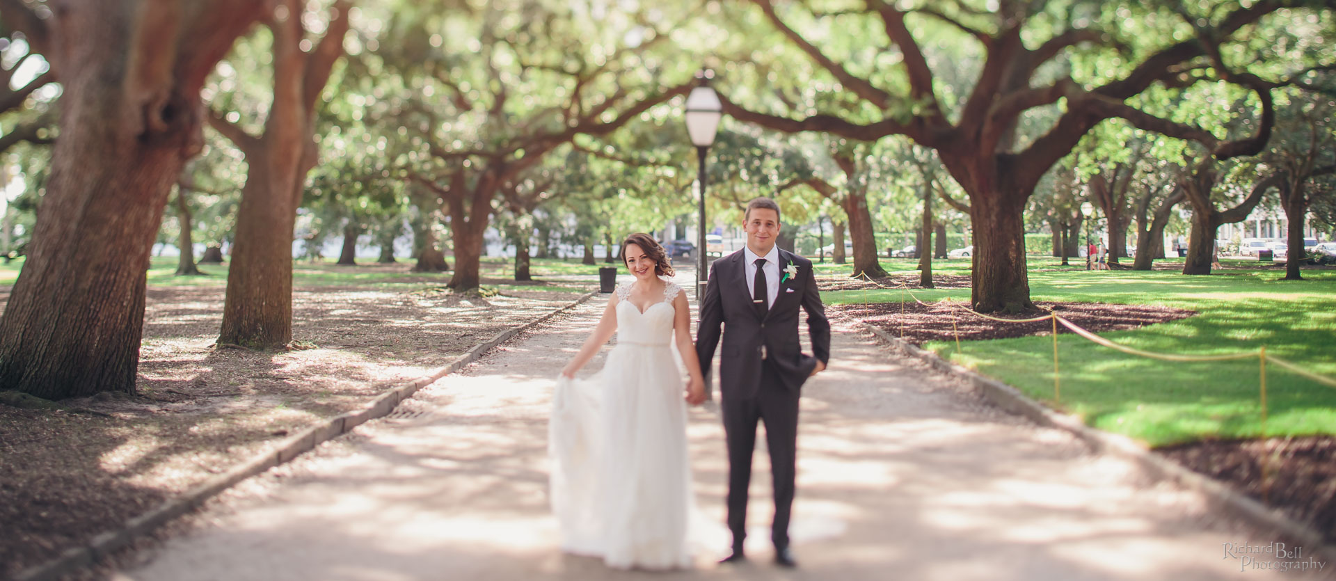 Bride and Groom Downtown