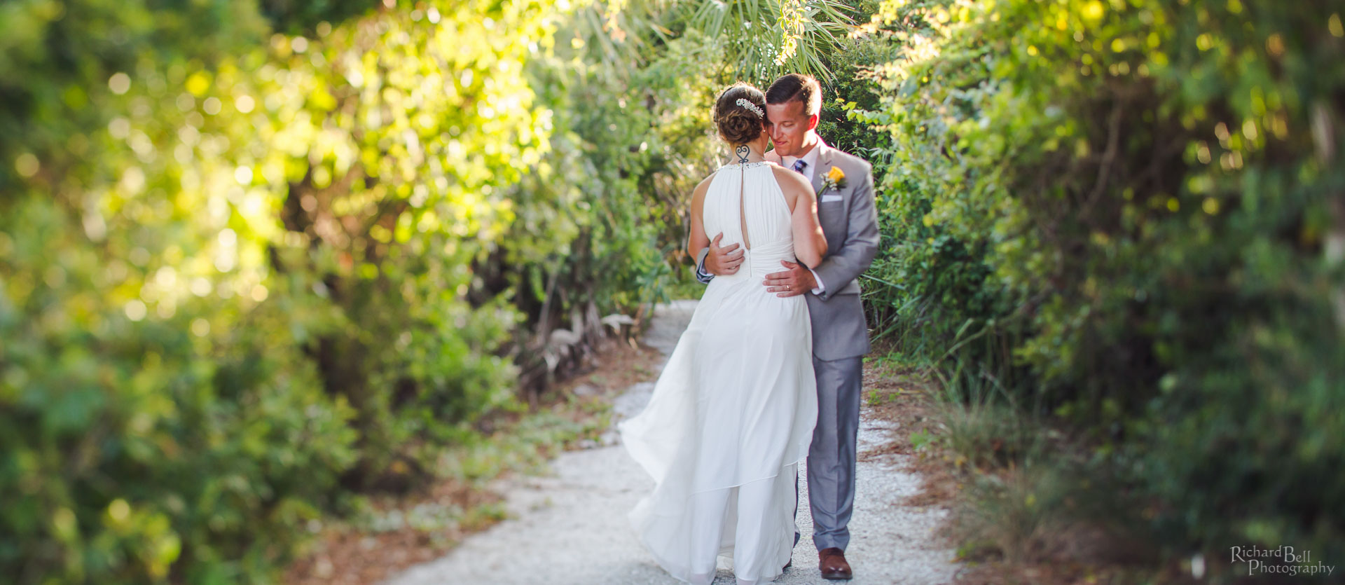 Bride and Groom at Wild Dunes