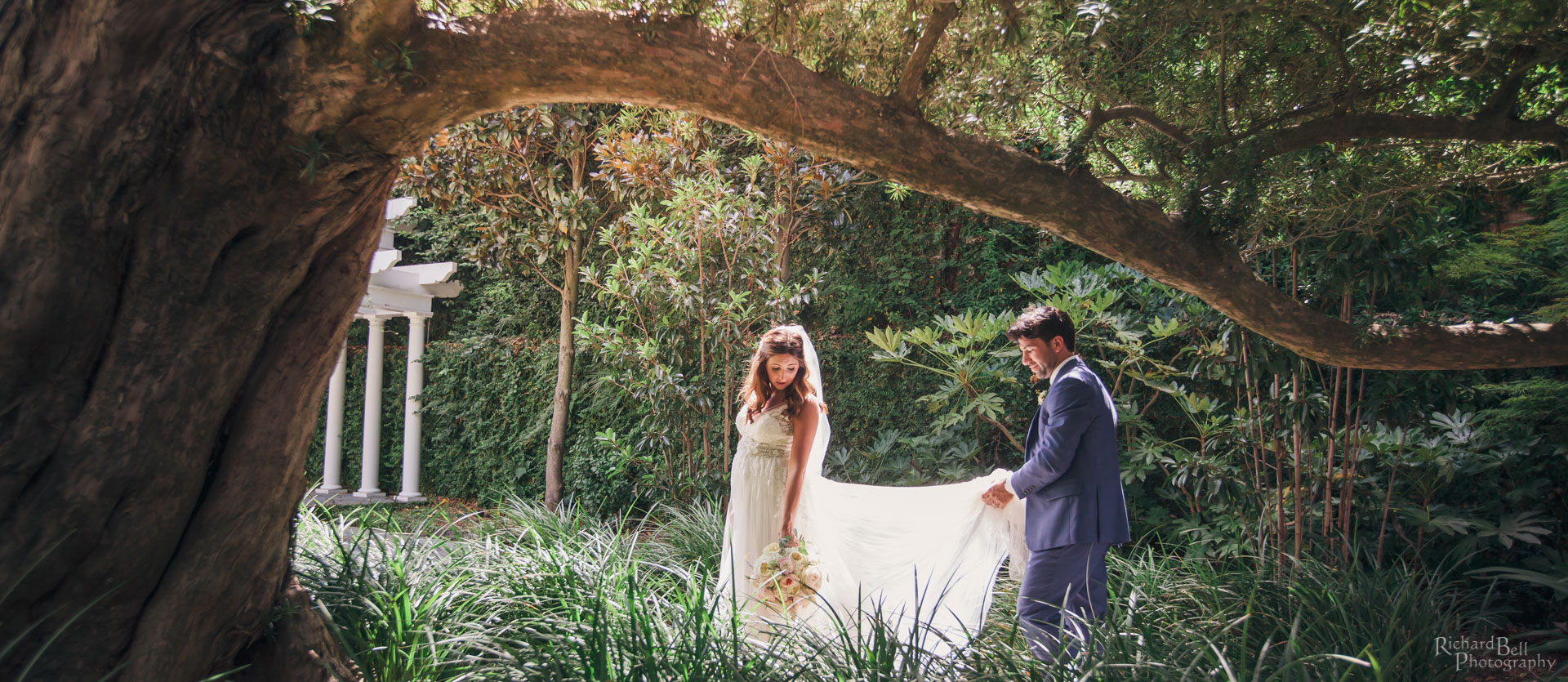 Bride and Groom at William Aiken