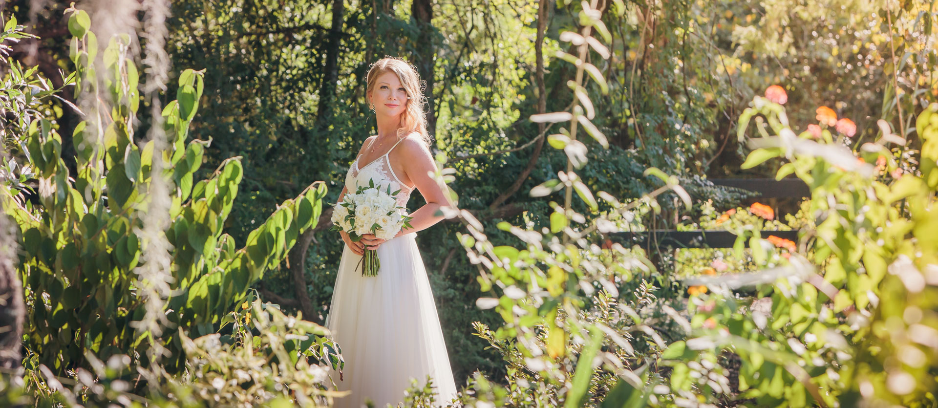 bride at magnolia