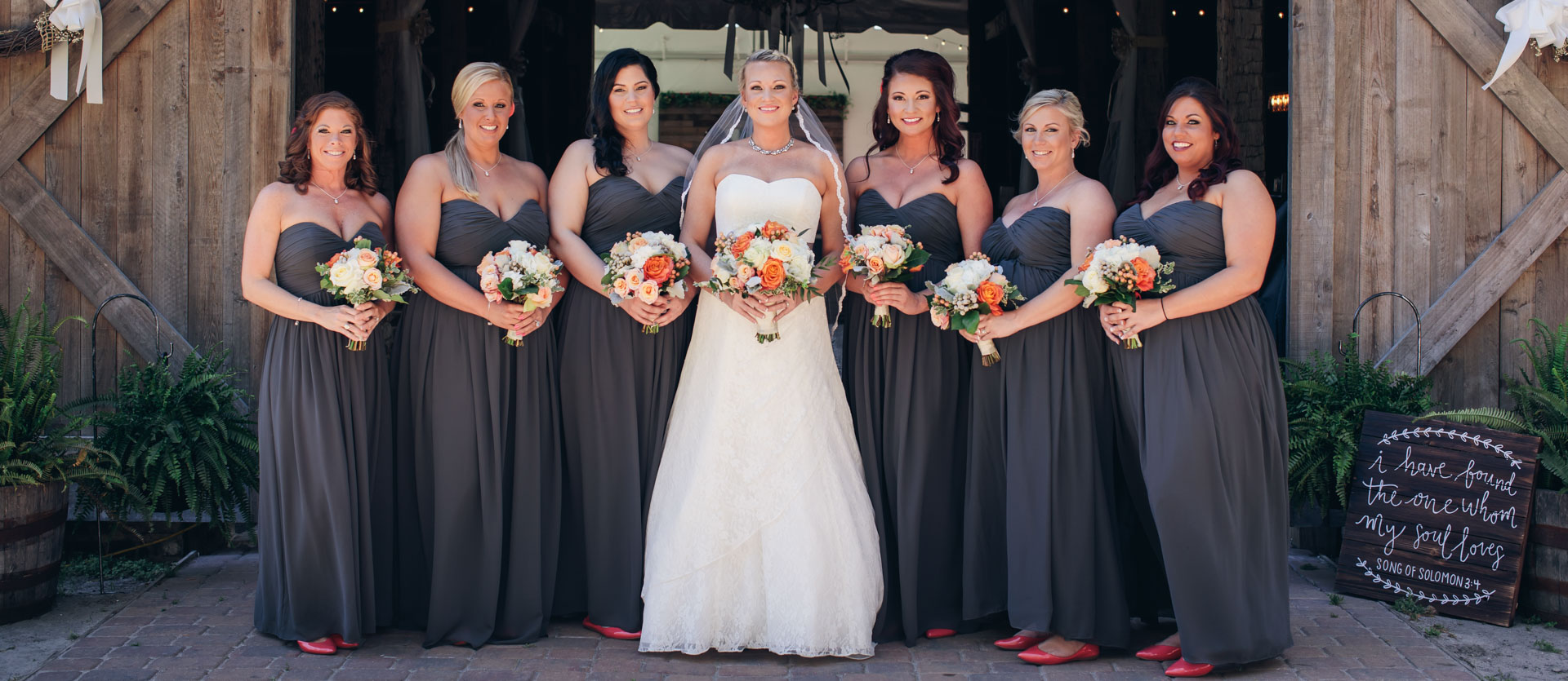 Bride and Maids