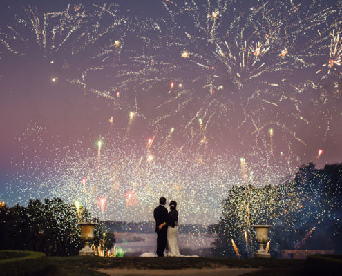 Middleton Place Wedding Fireworks