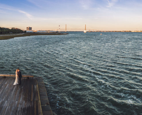 Wedding Drone Photography in Charleston, SC