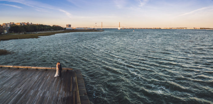 Wedding Drone Photography in Charleston, SC