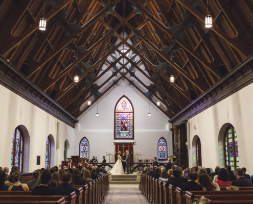 Wedding At St. Luke's Chapel in Charleston