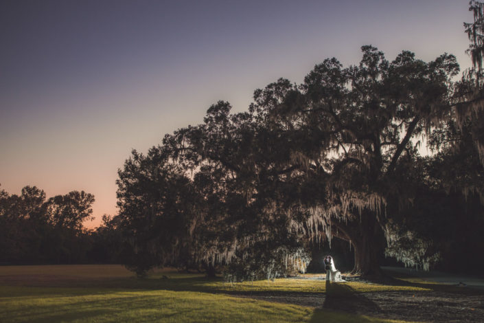 Magnolia Plantation Wedding Oaks