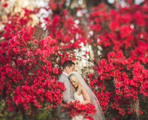 Spring Magnolia Plantation Wedding