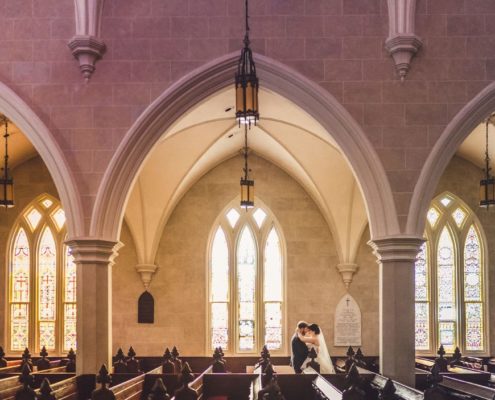 Wedding Ceremony At Grace Episcopal Church, Charleston, SC